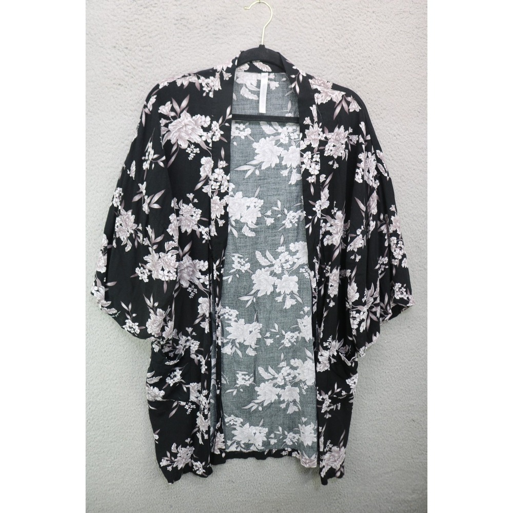 Spiritual Gangster Kimono Style Robe-OS-Floral-Ties-Comfy-Pockets-Lightweight